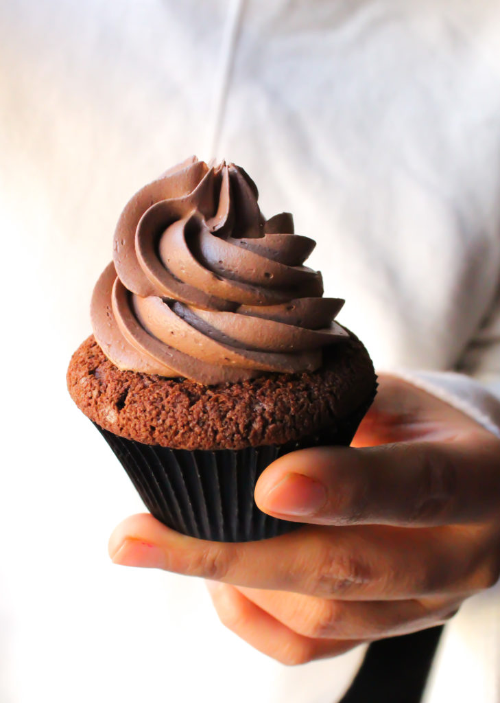 Chocolate cupcakes • Bake my Way